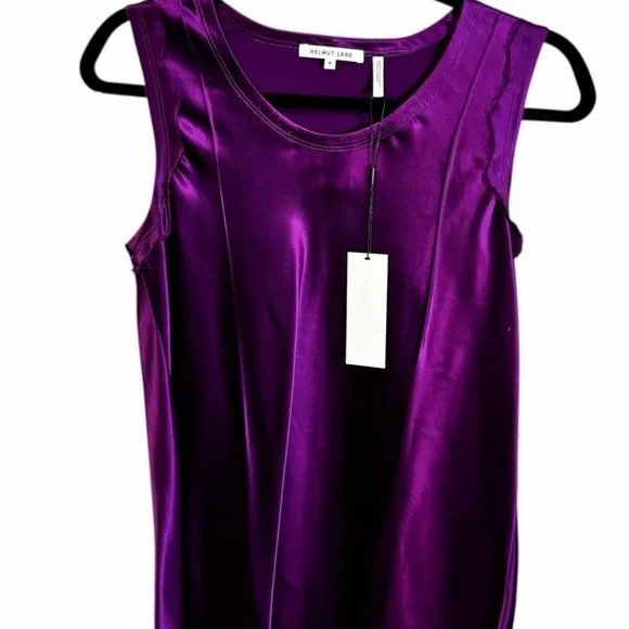 Helmut Lang Vibrant Purple Blouse - Picture 4 of 4